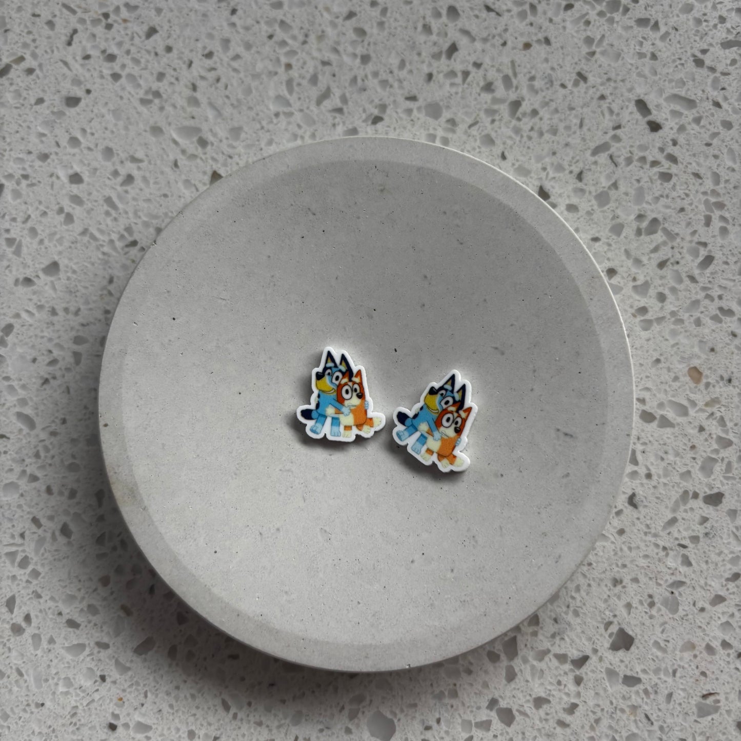 Bingo & Bluey Planar Stud