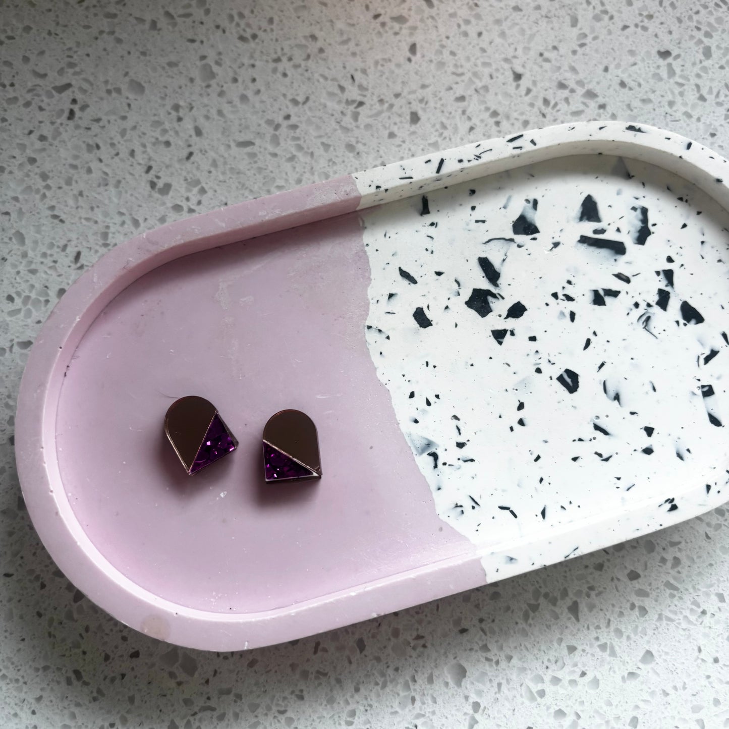 Rose Gold Berry Studs