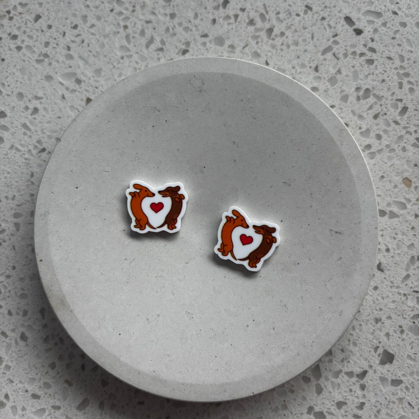 Dachshund Planar Stud