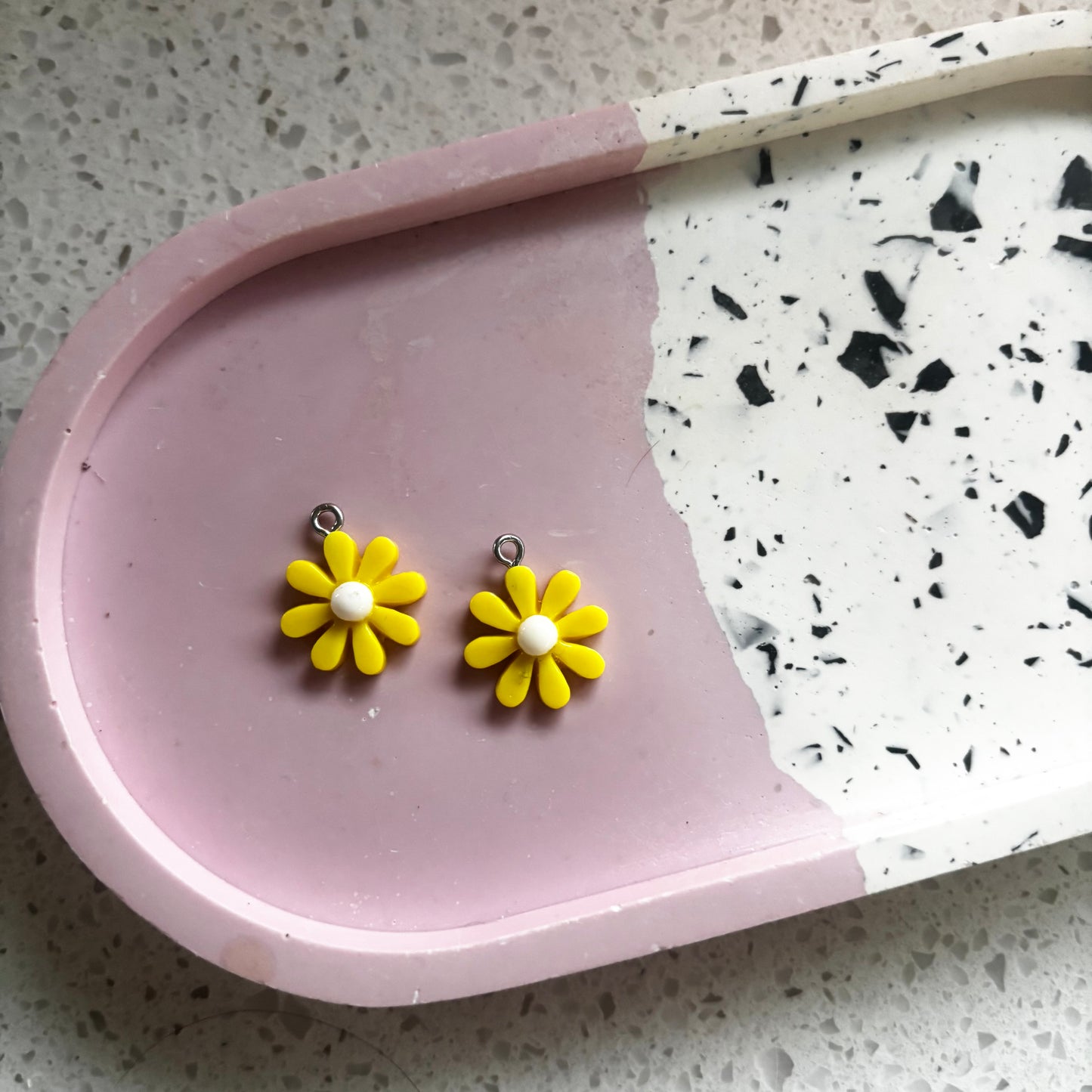 Yellow Daisy Dangles