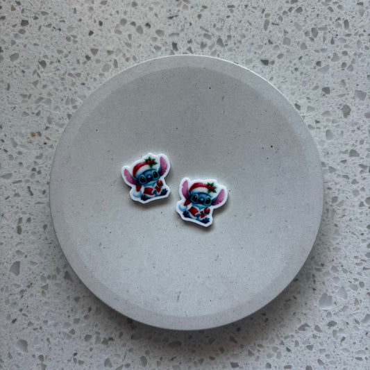 Stitch Christmas Planar Studs