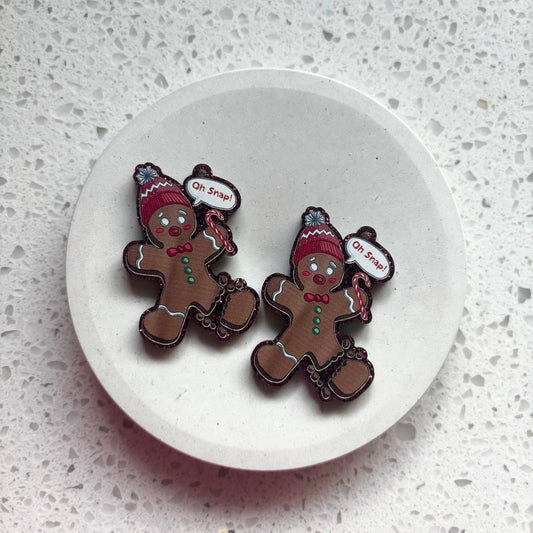 Christmas Gingberbread Dangles