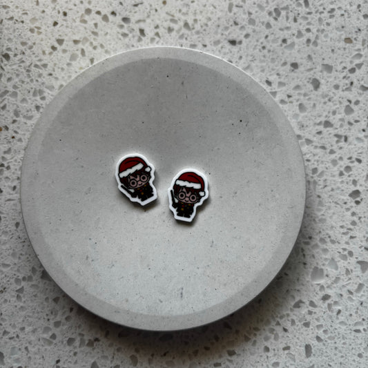 Harry Christmas Planar Studs