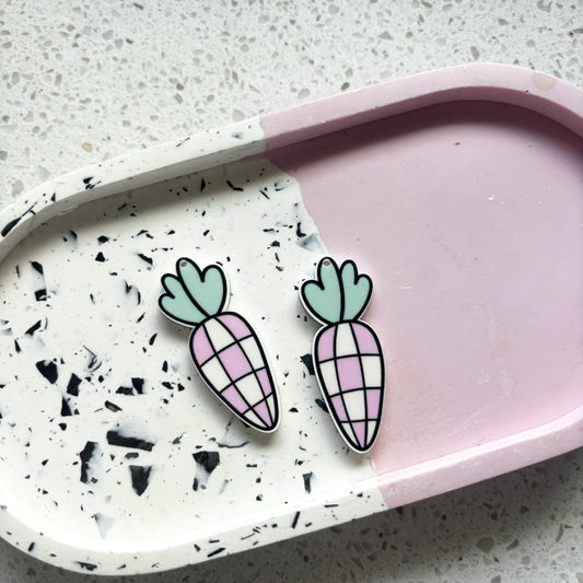 Retro Carrot Dangles