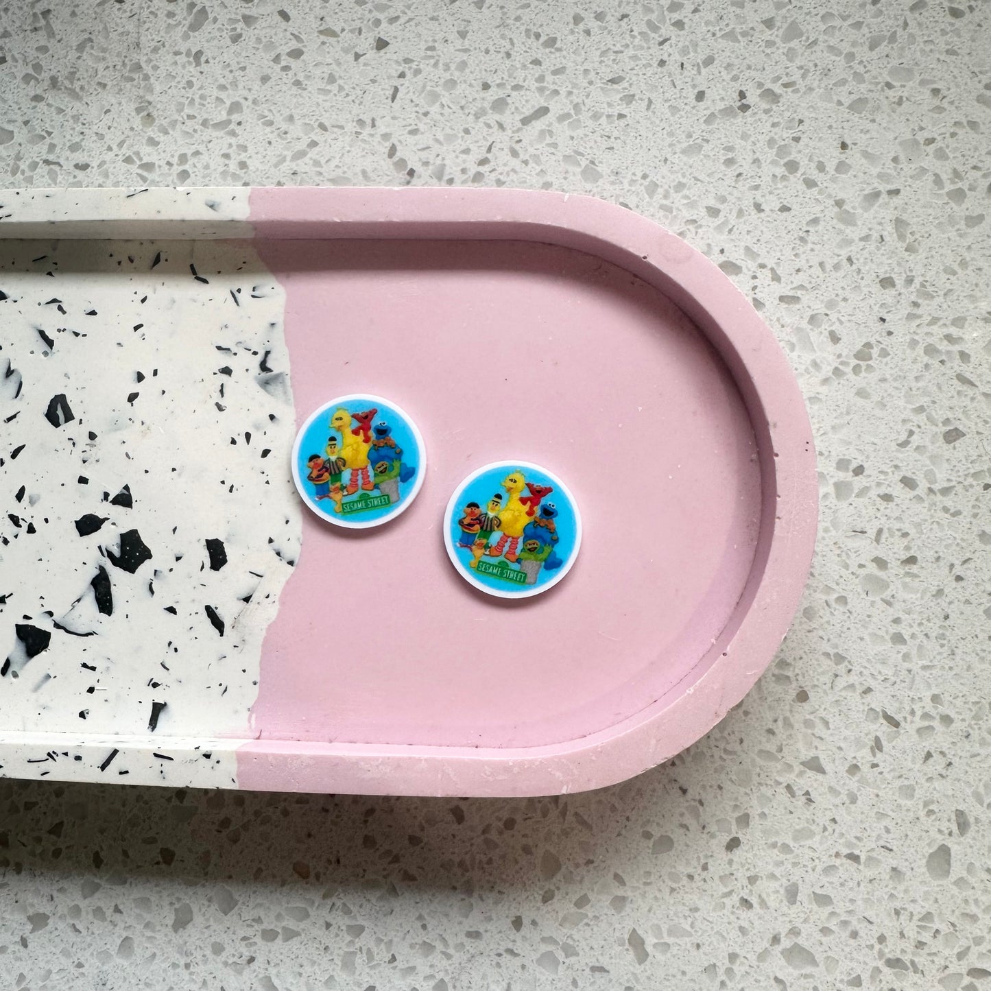 Sesame Street Resin Planar Studs