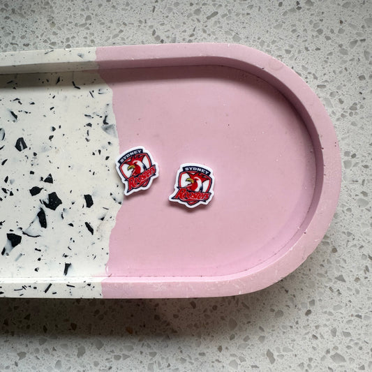 Sydney Roosters Resin Planar Studs