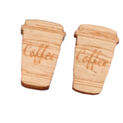 Coffee Wooden Studs