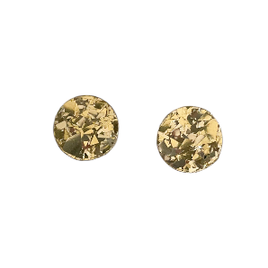 Gold Christmas Studs