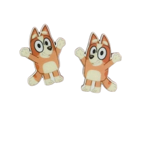 Orange Dog Studs