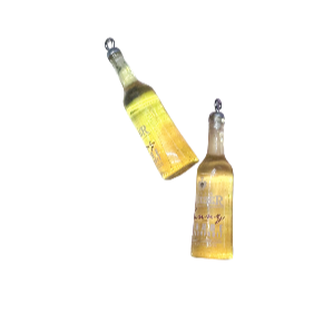 Orange Passionfruit Vodka Bottle Dangles