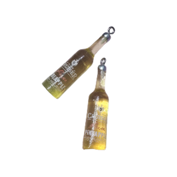 Pineapple Vodka Bottle Dangles