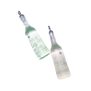 Lemon Lime Vodka Bottle Dangles