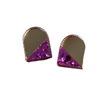 Rose Gold Berry Studs