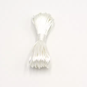 White 1.5mm - Nylon Cord - 20 Metres