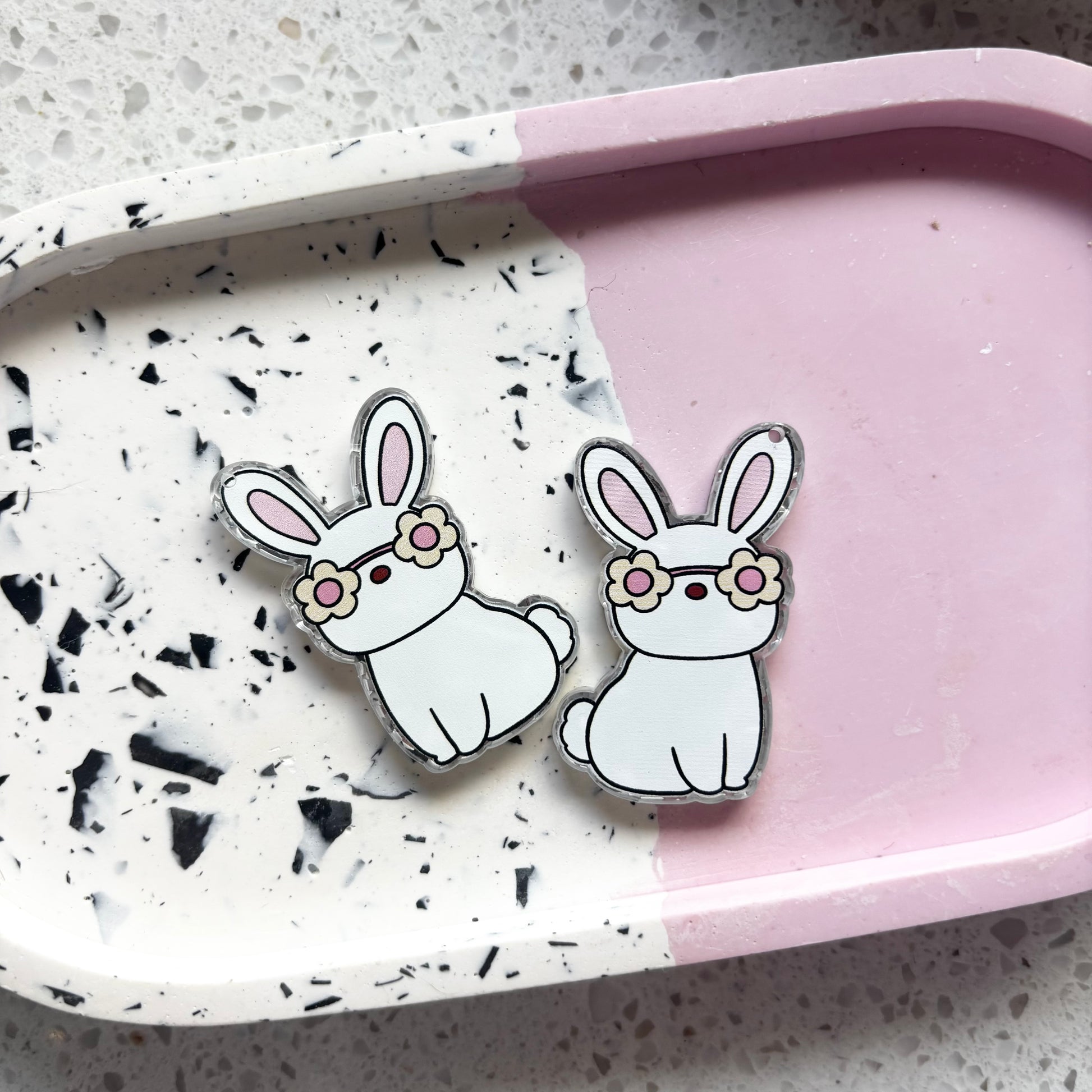 cool bunny dangles