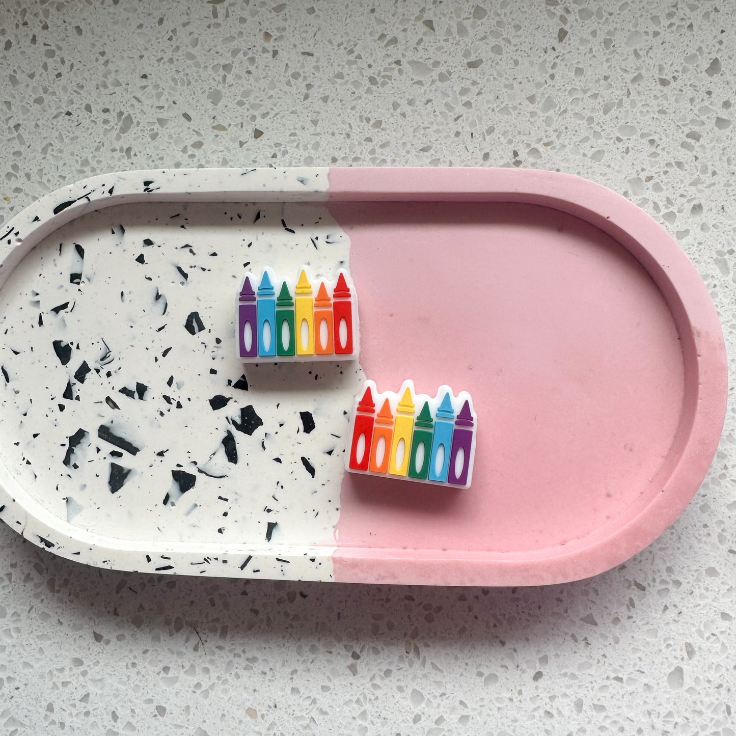 crayon silicone beads