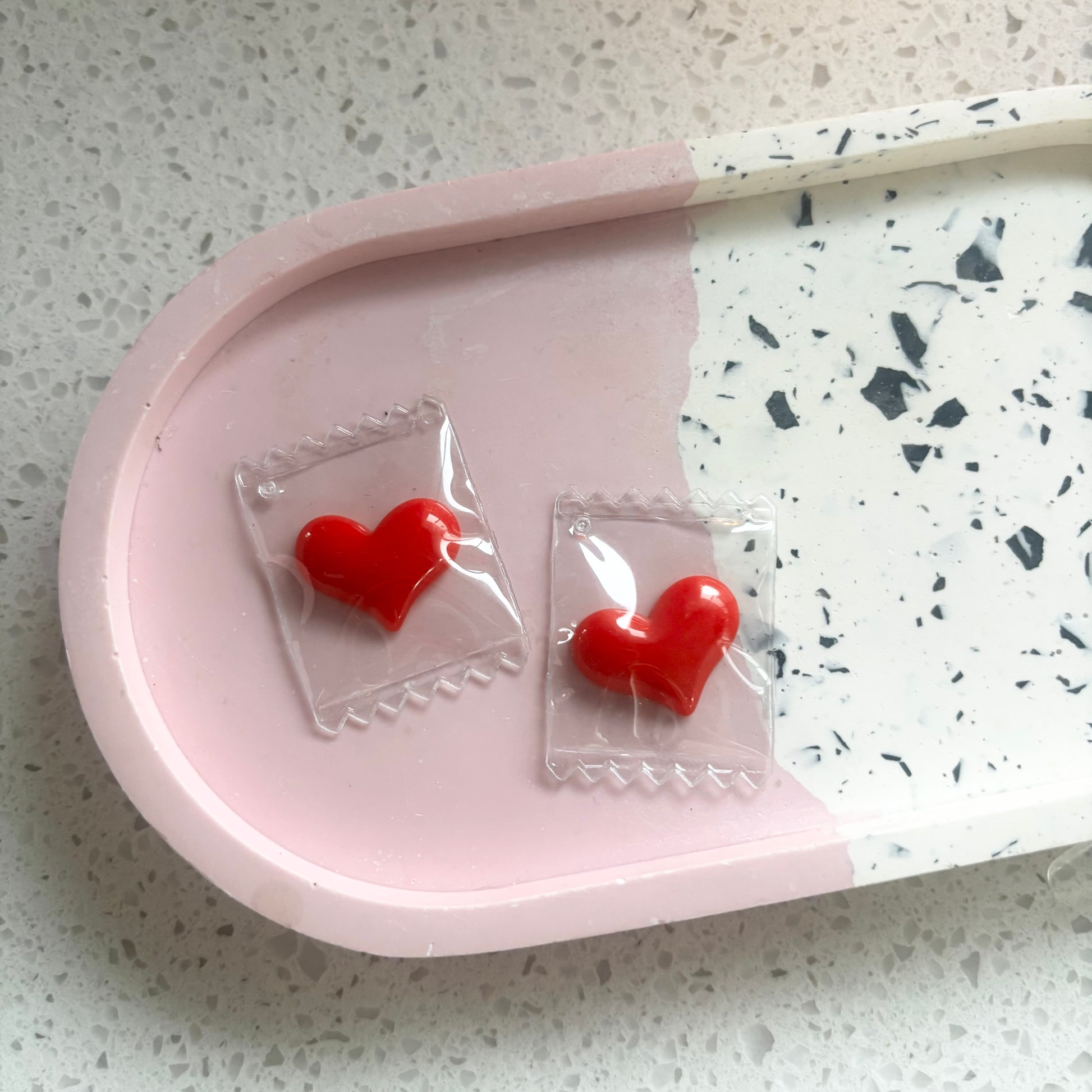 heart dangles