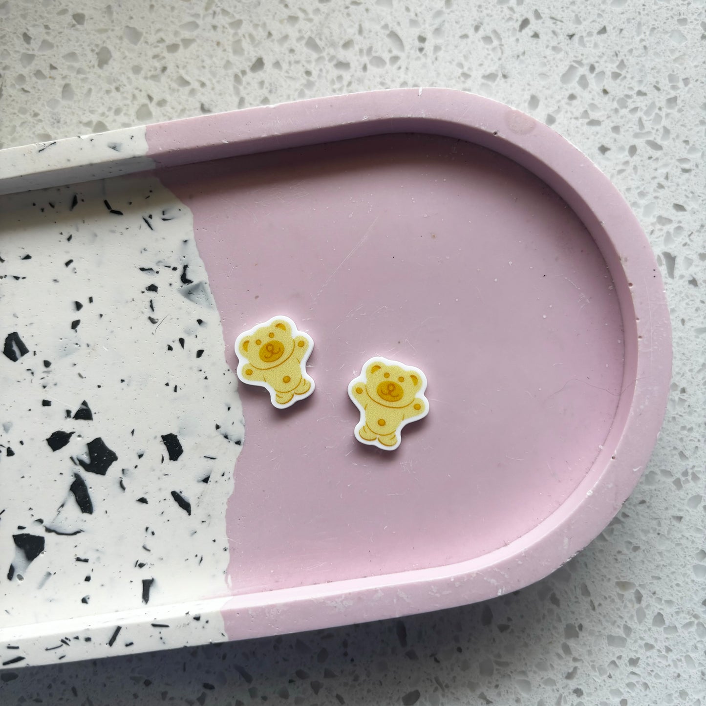 tiny teddy studs
