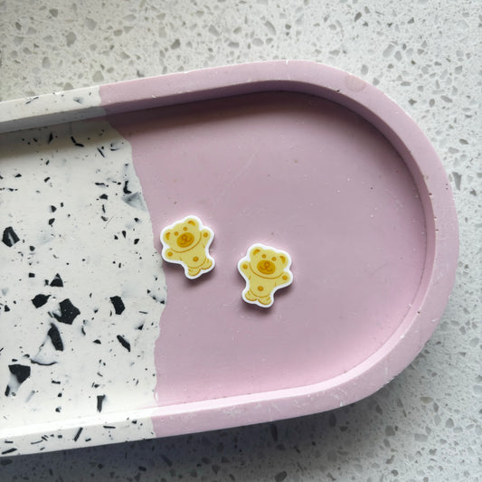 tiny teddy studs