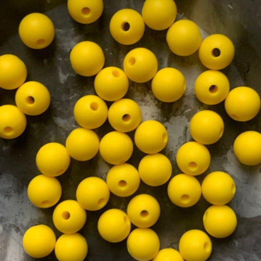 Bright yellow - 9mm round - 10pack