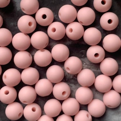 Light pink - 9mm round - 10pack