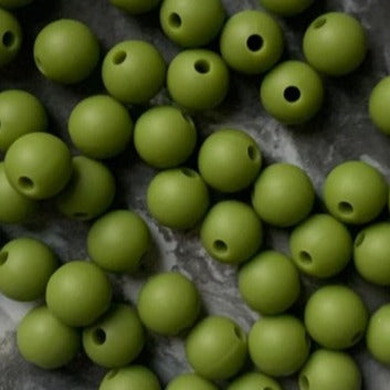 Army green - 9mm round - 10pack