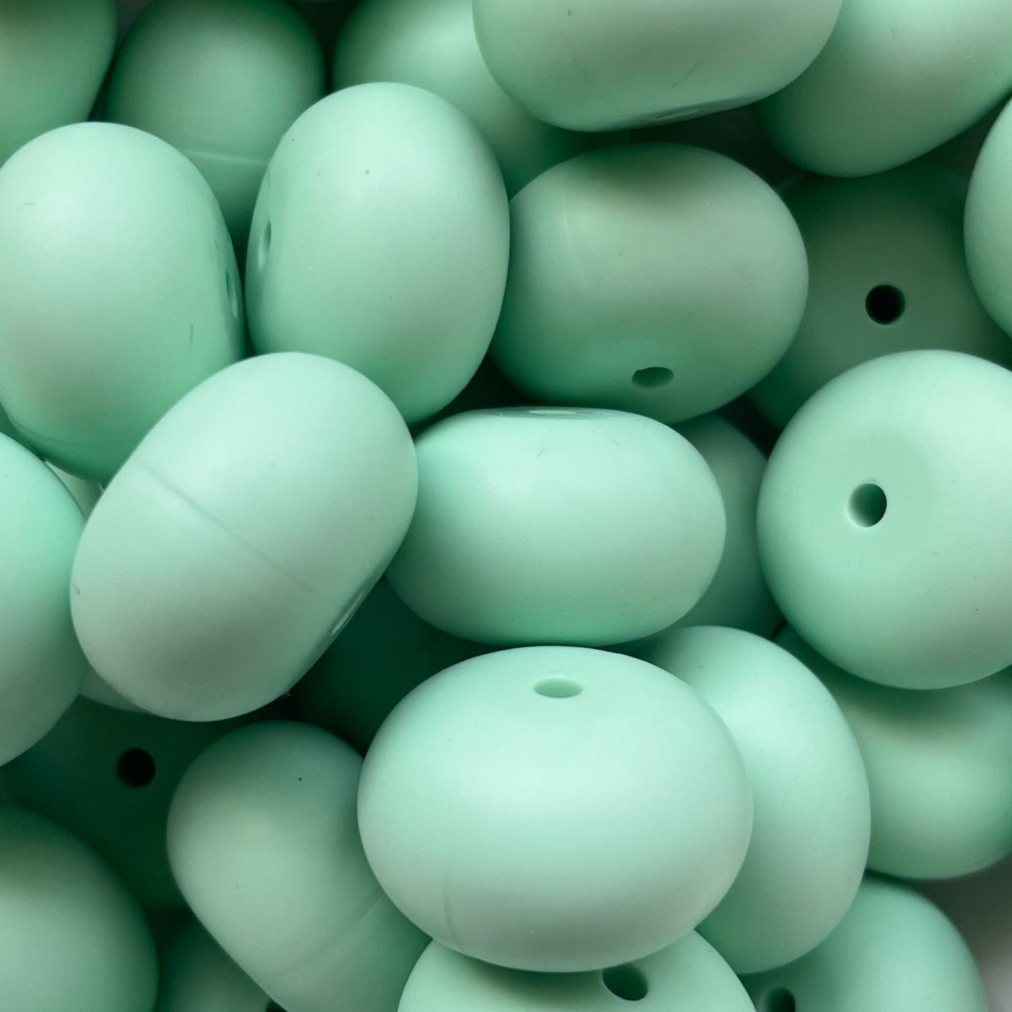 Mint Green - 23mm Abacus - 5 Pack