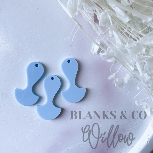 Candy Floss Blue Trolley Token