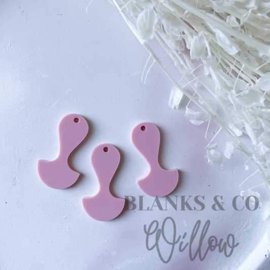 Blush Pink Trolley Token