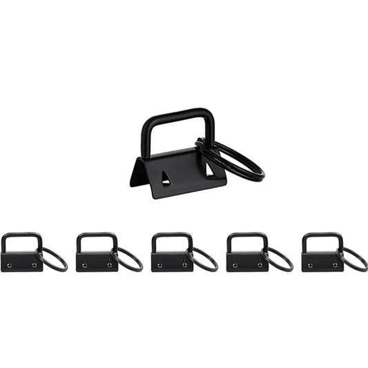 black wristlet hardware