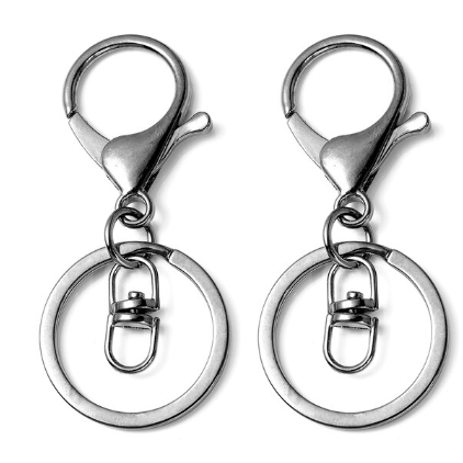 gun metal lobster clasp