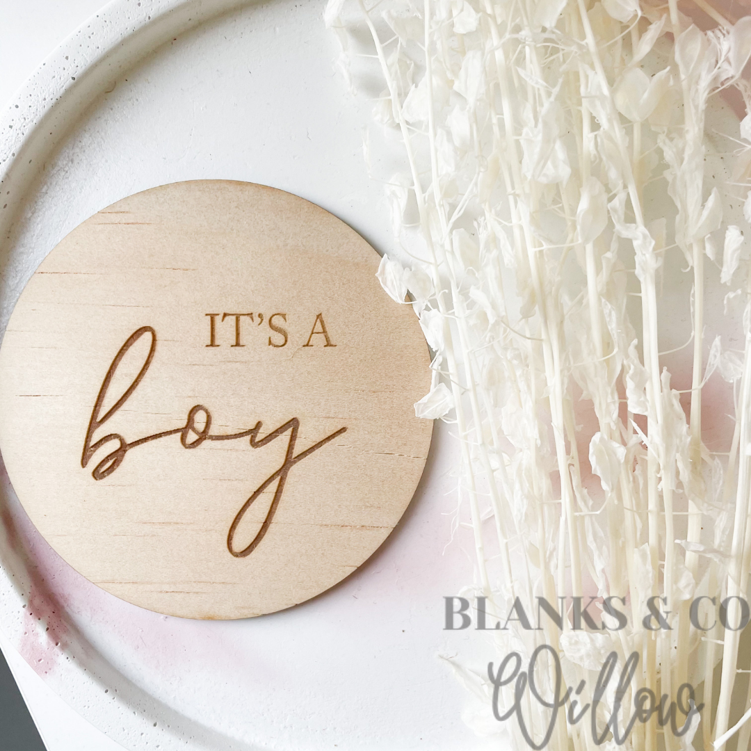 It’s A Boy Plaque