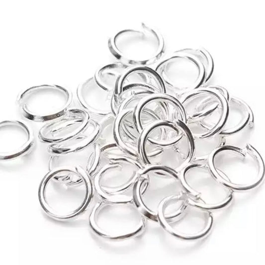 Jump Rings - Silver - 50pack