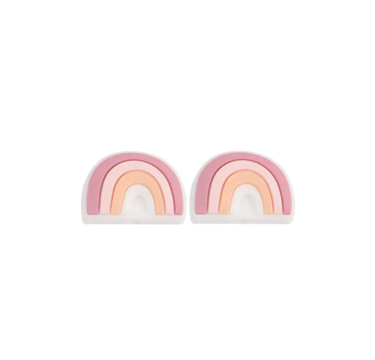 Rainbow Silicone Beads - 2 Pack