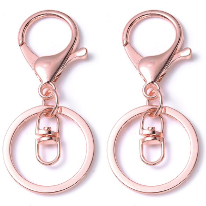 rose gold lobster clasp